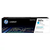 HP TONER LASER W2211A 207A, CYAN, ORIGINAL