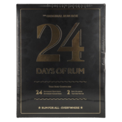 SBS Rum S.B.S 24 DAYS OF RUM The Black Rum Box + 2 kozarca 24 x 0,02 l