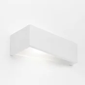 TECNICO by Sforzin Stenska svetilka Teos, širina 24,5 cm - Dnevna soba/jedilnica - Sodobni - bela - Mavec/glina