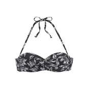 VIVANCE Bikini zgornji del  črna / bela