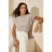 Trendyol Milla Ženska bluza, Bež