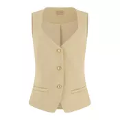 Guess Telovnik W6GH49 W1895 Bež Slim Fit