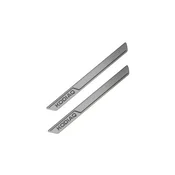 Door sill trims Škoda Kodiaq II. 2024- (rear, aluminum, silver)