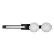 Deko-Light STENSKA SVETILKA Z MAGNETOM 13W+2XG9 3000/4000K ČRNA