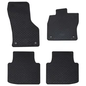 vidaXL Avto preproga 4 pcs Črna primerna za VW Arteon 4D Zadaj TPE