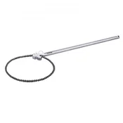 VEVOR Verižni ključ 1219 cm dolžina verige 34 cm premer zmogljivost obojestranski