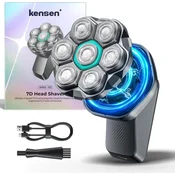 slomart Kensen 7D Električni Brivnik za Plešo Glavo, 8100-8600 vrt/min