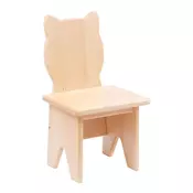 Personalized Wooden Kids’ Chair – Unique Design & Premium Quality! – Kitty Natural