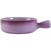 Dardanar Ceramic soup bowl with handle, single ramen bowl for 3 person, small pho bowl, round baking pan oven safe green, (21066505)