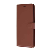 Techsuit Leather Folio preklopna torbica za Honor 200 Lite – rjava