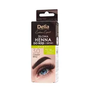 Gel za obrvi Delia Eyebrow Henna 3.0 - temno rjava