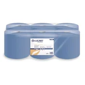 Papirnate brisače, v roli, enoslojne, Easy Blue, modre, 6 rolic
