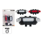 Kolesarska luč USB spredaj B&W + zadaj CRV set 2pcs.