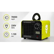 Dexxer 155W generator ozona 70g/h odstranjevalec neprijetnih vonjav ozonator LCD