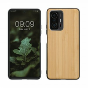 Ovitek iz lesa za Xiaomi 11T / 11T Pro - svetlo rjava - 53172