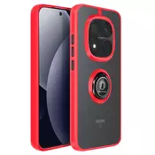 AVIZAR Ovitek za Redmi Note 15 Pro Plus z magnetnim obročem in mat zaključkom, Rdeča, (5000190192)