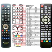 General TESLA LT32GY799EB - compatible General-branded remote control