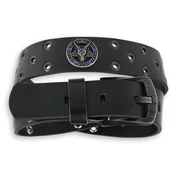 Pas Bafomet - Black krystal - modra - LSF2 35