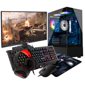 VIST VIST Kit Gaming Ryzen 7 5700G - RAM 32GB - RX VEGA - SSD 1TB M.2 - LCD 24 - W11, (21221677)