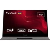 ViewSonic Monitor TD1655, 15.6, 1920x1080px, IPS, 60Hz, USB-C, HDMI
