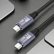 Fast Asia Kabl USB 3.2 na USB 3.2 8K/60 Hz, 20Gbps, 240W 2m, crni ( 876 )