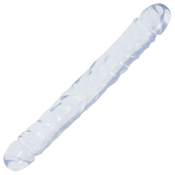 Dvojni dildo Crystal Jellies – 30 cm