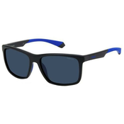 Polaroid PLD7043/S 0VK/C3 Polarized ONE SIZE (57) Črna/Modra