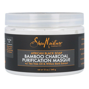 NEW Maska za lase African Black Soap Bamboo Charcoal Shea Moisture (340 g)