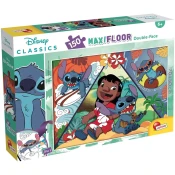 Lisciani Disney puzzle maxifloor lilo & stitch, 150 delova