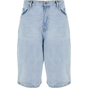 Mens 90s Heavy Denim Shorts - Light Blue