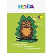 PAPIR UKRASNI VITRAJ U BOJI A4 40G PK10 HEYDA 20-48021 SORTIRANO