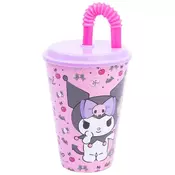 Šalica sa slamkom Stor Kuromi - 430 ml