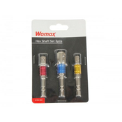 Womax pro adapter za nasadne ključeve set 3 kom ( 0104361 )