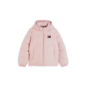 TOMMY HILFIGER Zimska jakna Heritage marine/staro roza/rdeča/bela
