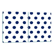 shumee Steklena deska za rezanje, krožnik 2x40x52 pik