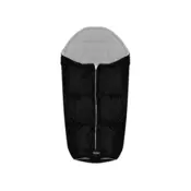Bertoni Footmuf za decija kolica u crnoj boji - prakticna, višenamenska dunjica za hladno vreme