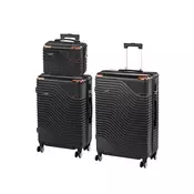 Set kofer-kolica TraveLux Urban XX, crni