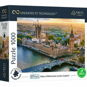 Sestavljanka Trefl Prime 1000 UFT - Cityscape: Westminster Palace, London, Anglija
