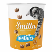 Smilla Dental Care Snacks Toothies - Varčno pakiranje: 3x125 g
