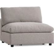 Sofa modul LYBY centralni pesak tkanina