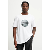 BOSS Majica Graphic Heritage 50537847 Bela Regular Fit