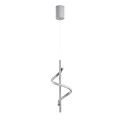 Opviq Lustera Viseci Metalni, 16x16x50/100cm, Beli
