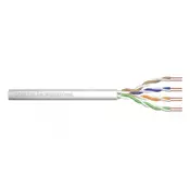 CAT 5e U-UTP installation cable, 100 MHz Dca (PVC), AWG 24/1, 500 m paper box, sx, grey