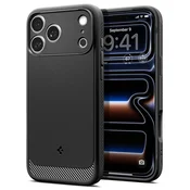 Ovitek Spigen Rugged Armor MagFit za iPhone 17 Pro Max/18 Pro Max - matte black