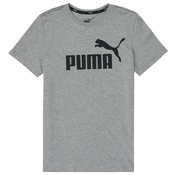 Puma Majice kratkih rukava ESSENTIAL LOGO TEE Siva