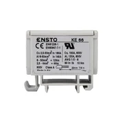 Ensto 1-polni 2-žilni konektor za tračnico 2,5-50 mm2 siv KE66