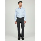 Elit Muške keper pantalone Regular Fit Bi-Stretch udobnost, Tamnosive
