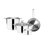 Garn. Domus: 2x šerpa + kaserola + tiganj + poklopac 5/1 Pintiinox