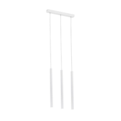 Argon 6178 - Lestenec na vrvici ETNA 3xG9/6W/230V bela