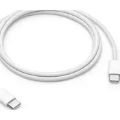 MM093ZM/A iPhone USB-C/USB-C 60W pleteni podatkovni kabel 1m bijeli (Bulk)